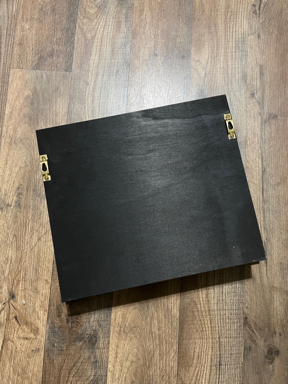 Hidden Photo Frame Storage Shelf - Black - Picture 4 of 4